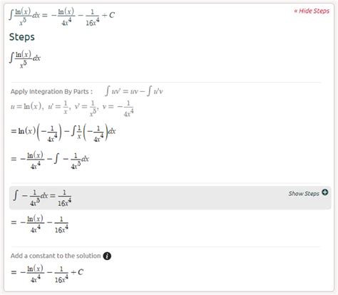 integration calculator symbolab|symbolab integration by parts.